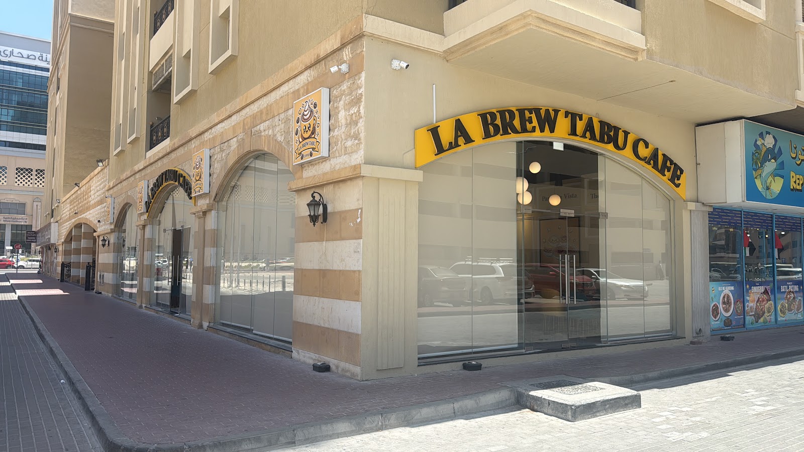 La Brew Tabu Cafe storefront